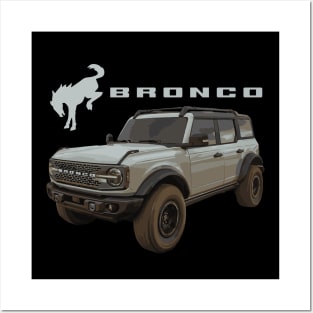 cactus grey bronco Posters and Art